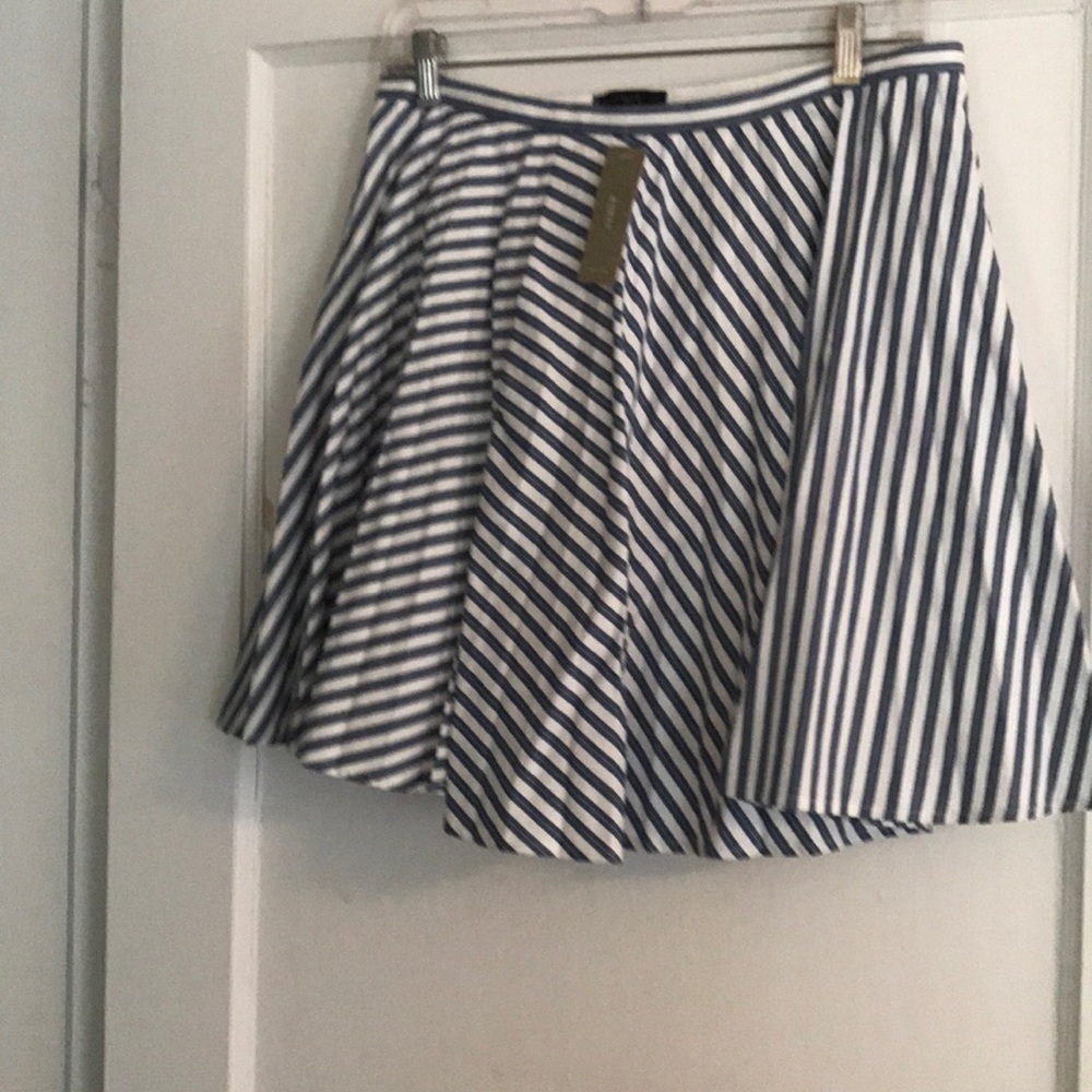 Jcrew striped skirt